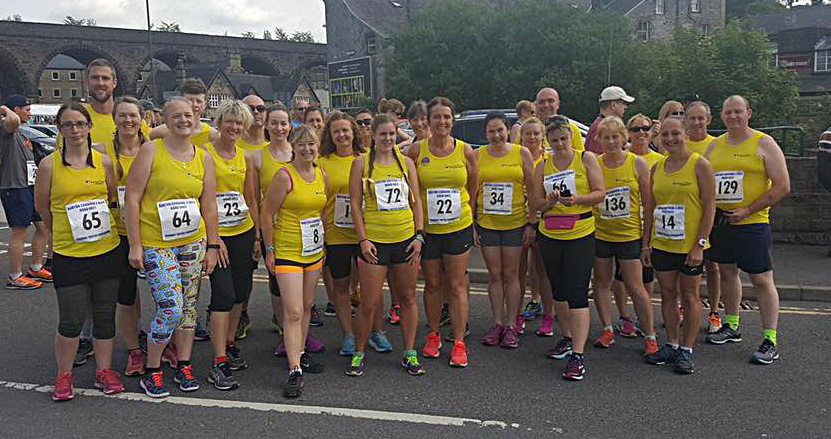 The Thomas Theyer Foundation crew at the race
