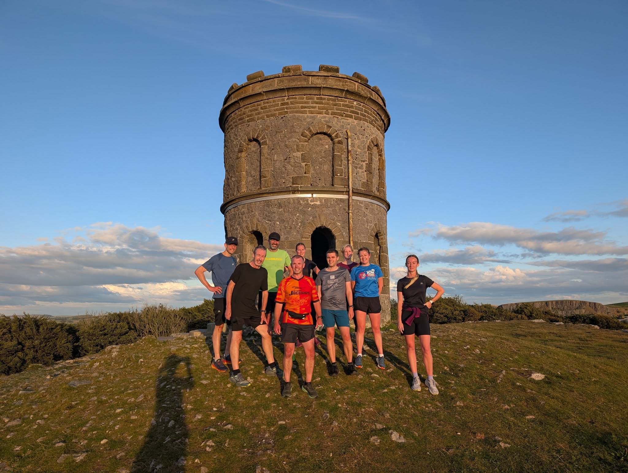 An evening club run at Solomon’s Temple